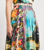 Camilla Multi Silk Bathing Bombshell Maxi Skirt