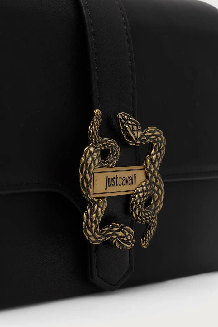 Just Cavalli suni deri kadın crossbody çanta