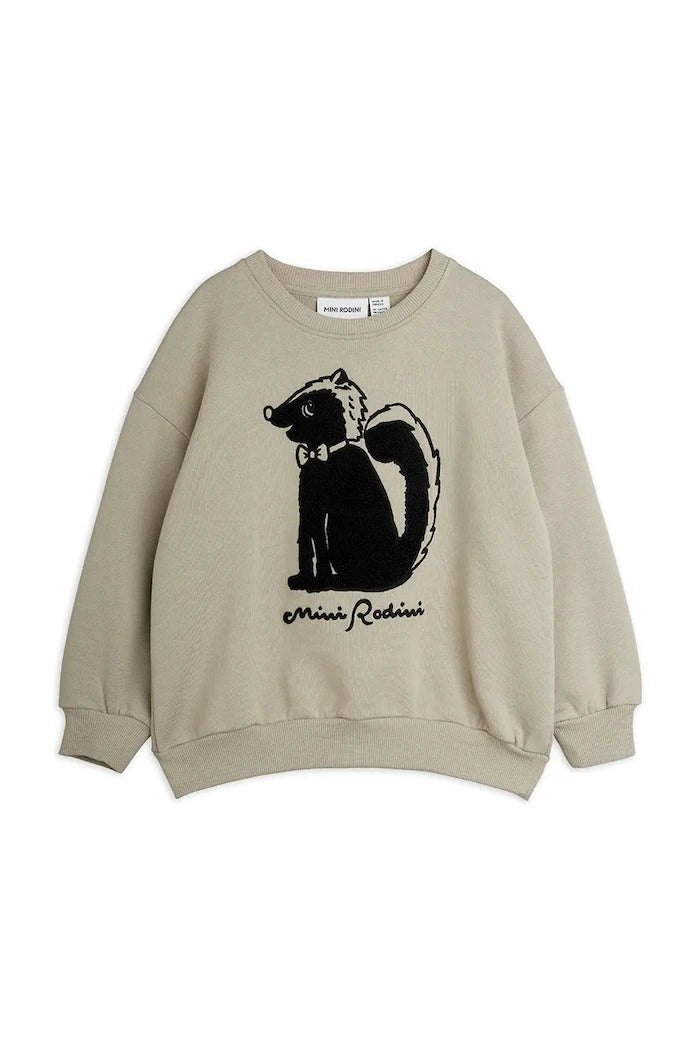 Pamuklu Çocuk Skunk Sweatshirt