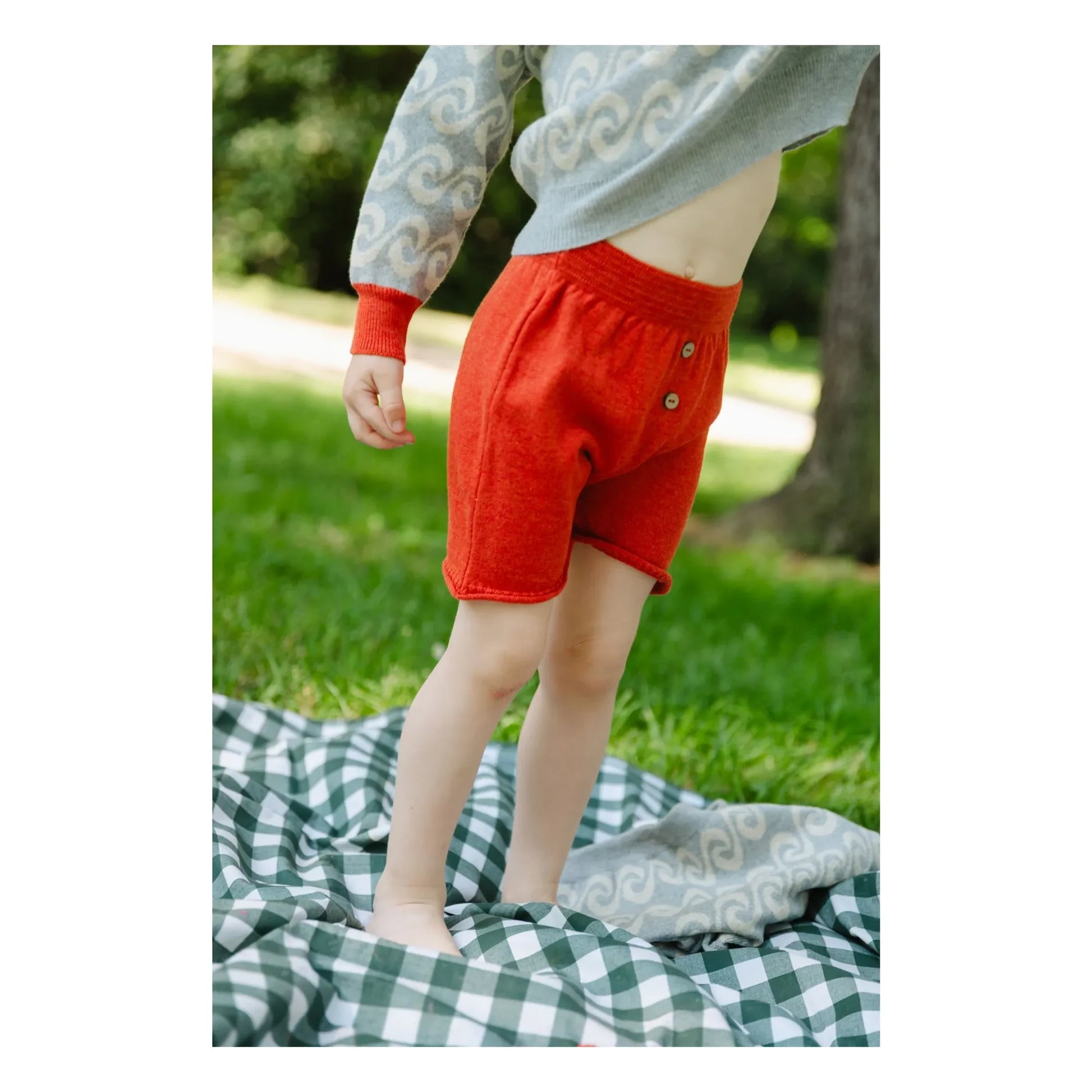 Bayiri - Explorer shorts Organic cotton | Red