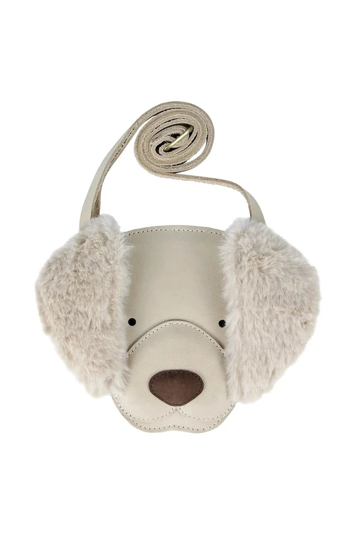 Donsje Britta Exclusive Purse Golden Retriever Çocuk Deri Çanta
