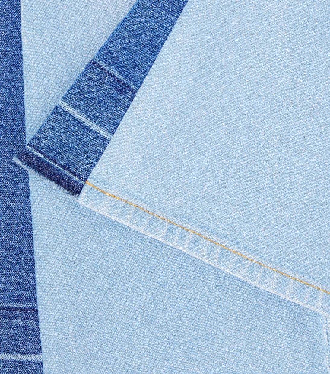 Chloé Kids - Colorblocked flared jeans