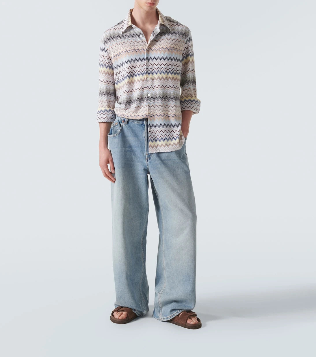 Missoni - Zig Zag cotton shirt