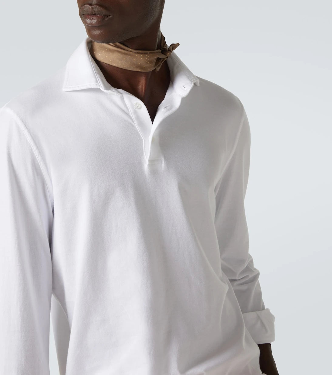 Fedeli - Zero cotton jersey polo shirt