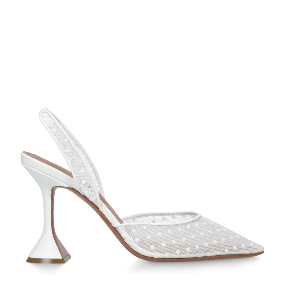 Mesh Holli Slingback Pumps 95