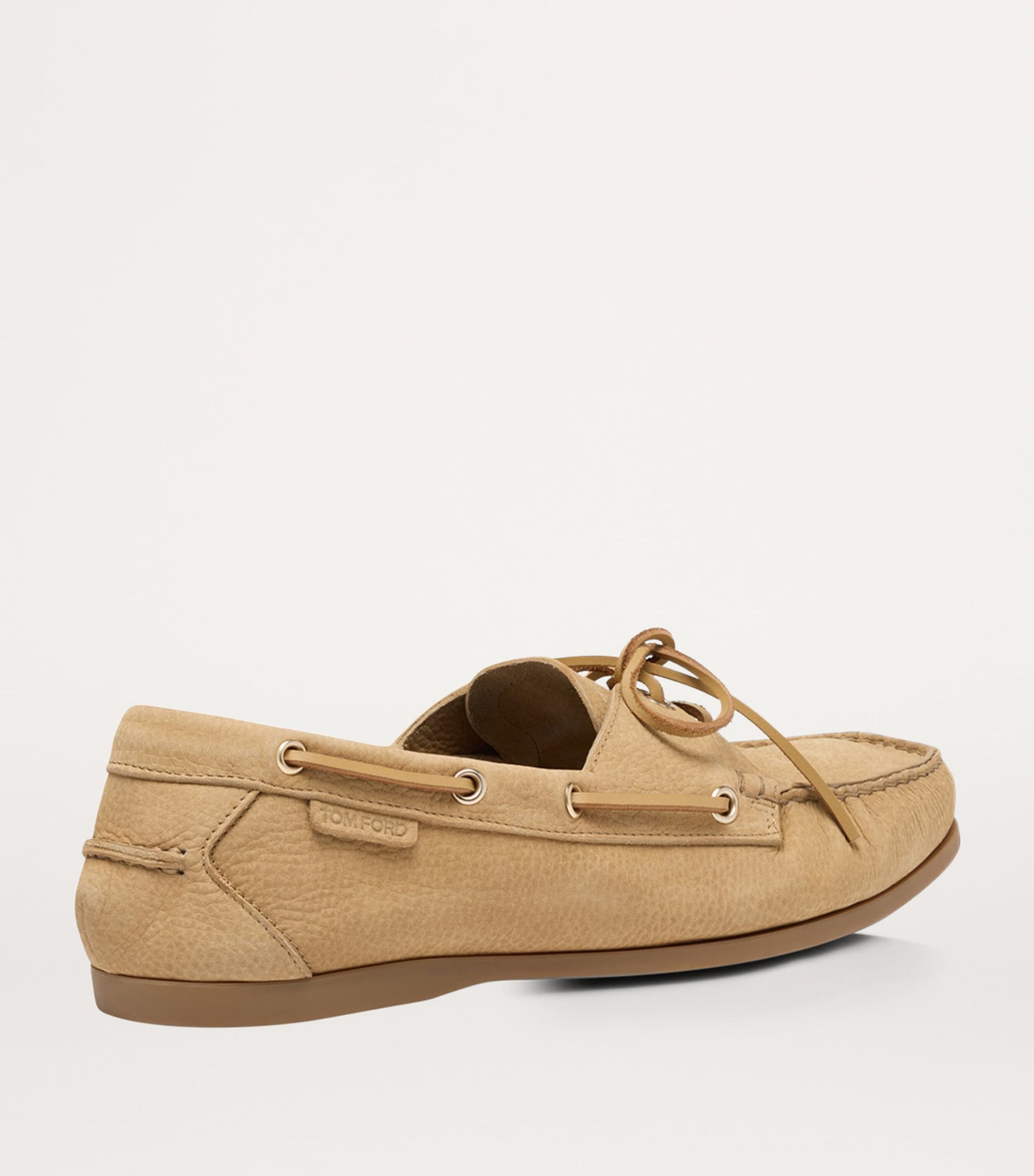 TOM FORD Nubuck Robin Boat Shoes