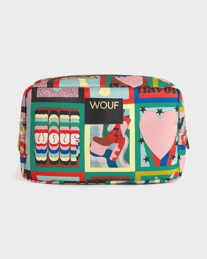 WOUF Discobabe 20 x 9,5 x 13 cm Seyahat Kozmetik Çantası