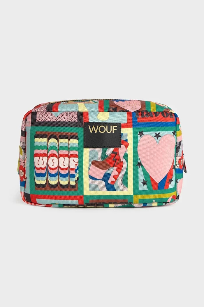 WOUF Discobabe 20 x 9,5 x 13 cm Seyahat Kozmetik Çantası