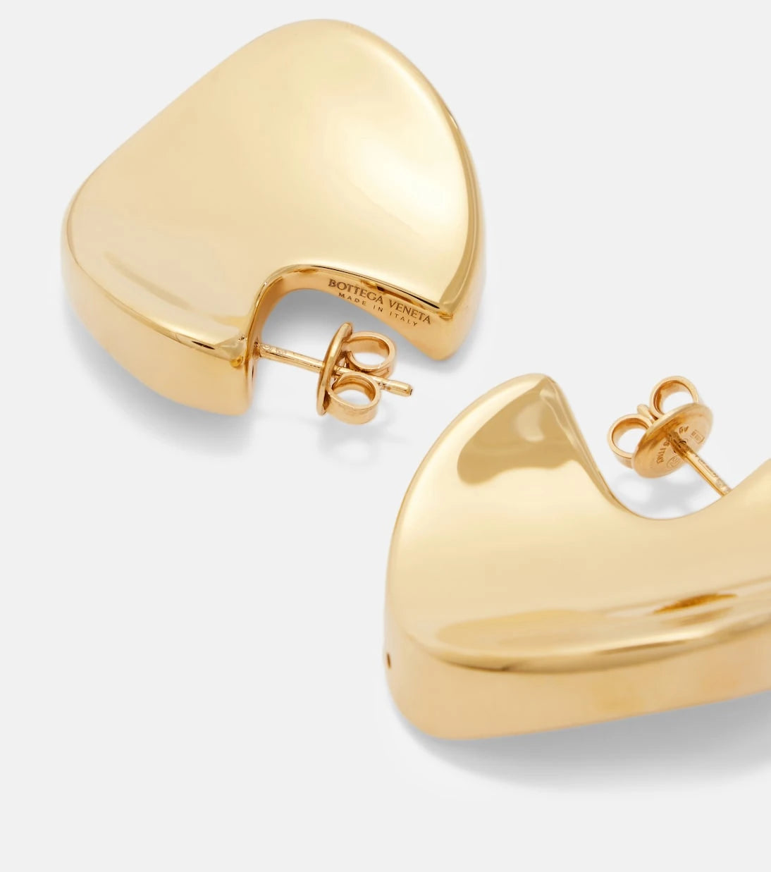 Bottega Veneta - 18kt gold-plated sterling silver earrings