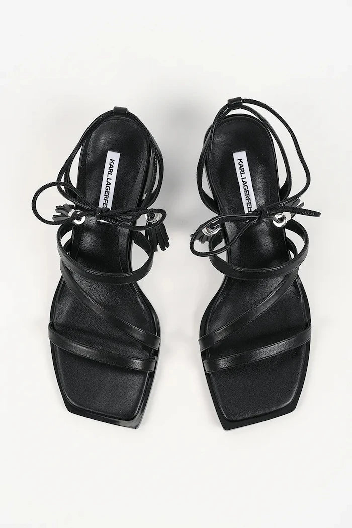 Кожени сандали Karl Lagerfeld Kayla