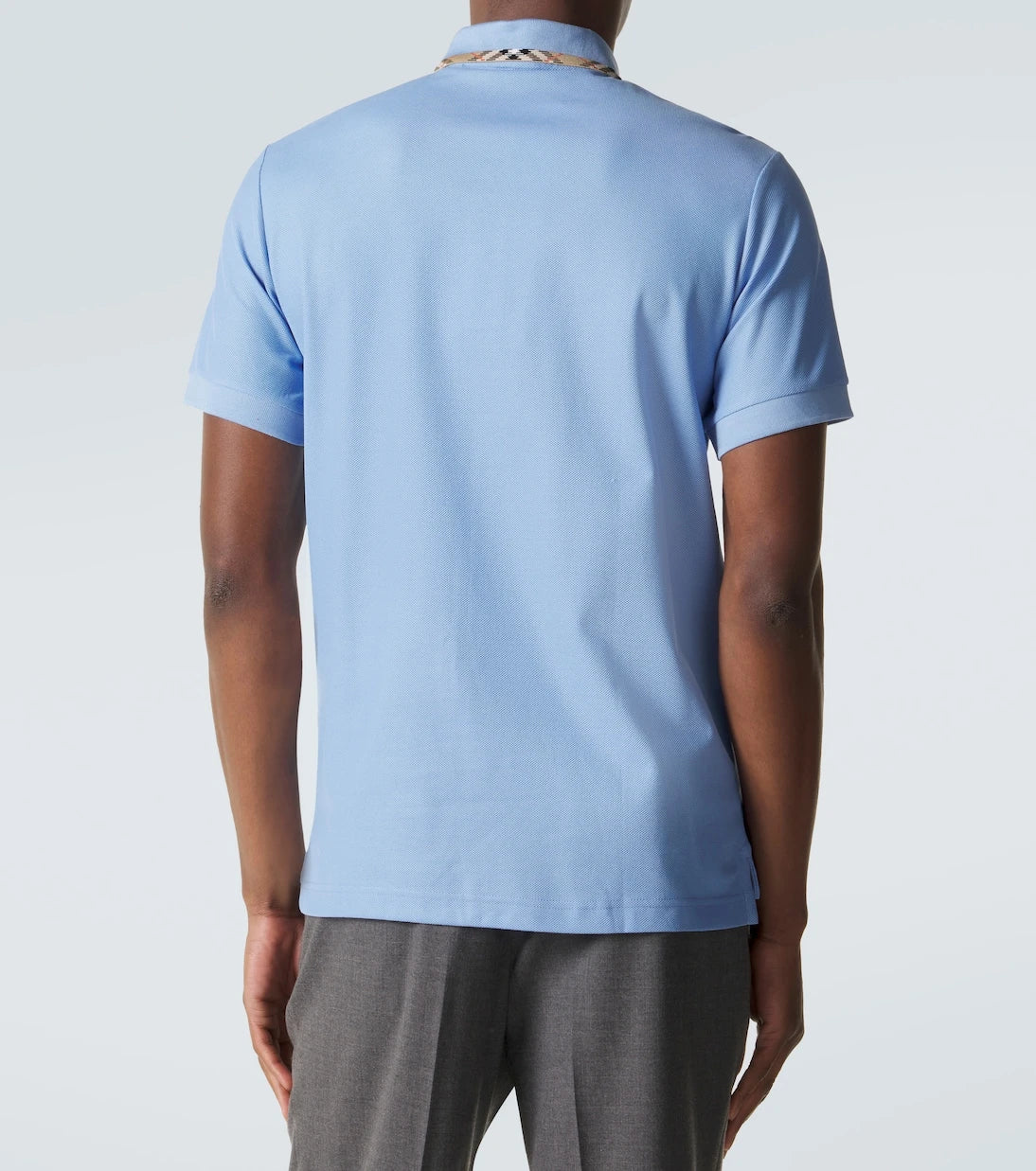 Burberry - Eddie cotton piqué polo shirt