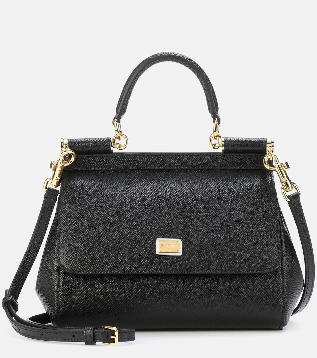 Dolce&Gabbana - Sicily Small leather shoulder bag