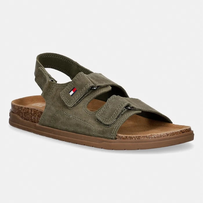 Tommy Hilfiger Süet Çocuk Sandaletleri