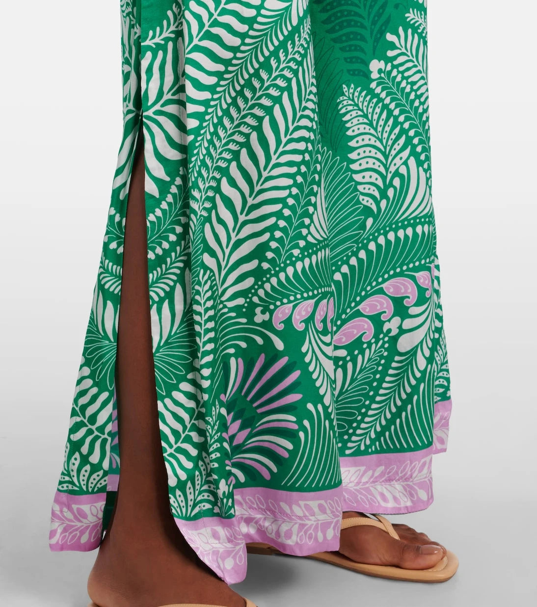 Poupette St Barth - Clea printed wide-leg pants