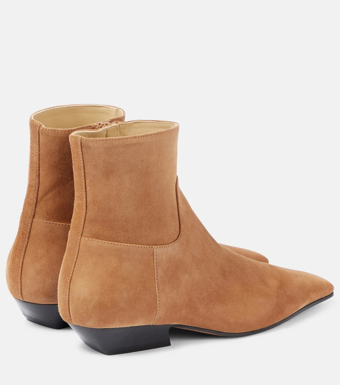 Khaite - Marfa suede ankle boots