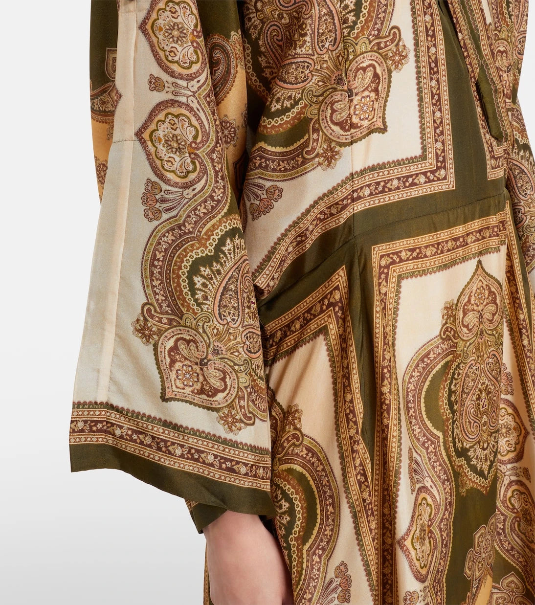 Zimmermann - Mahon paisley silk midi dress