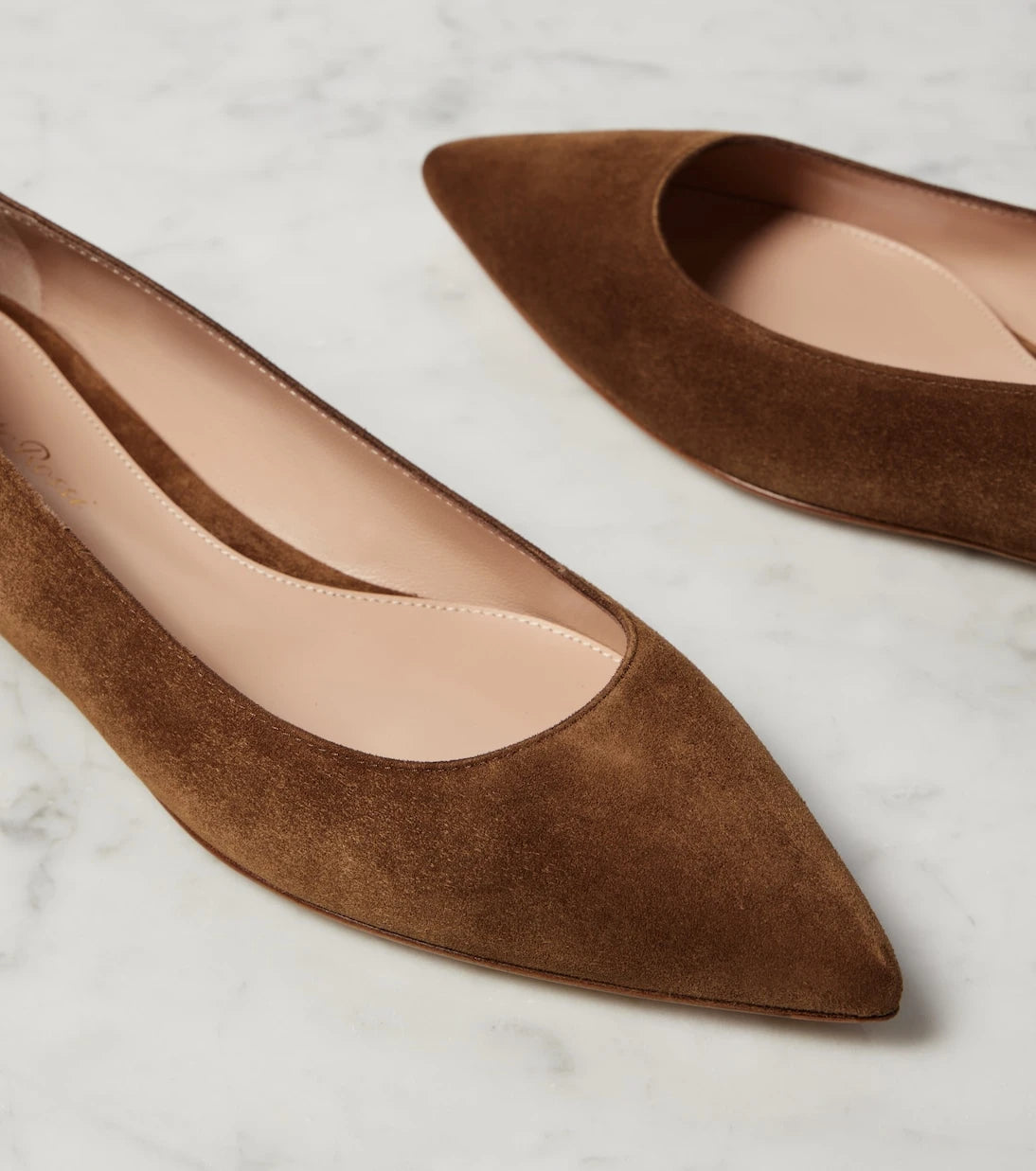 Gianvito Rossi - Gianvito suede ballet flats