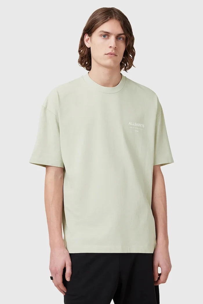 AllSaints Erkek Pamuklu Oversize Tişört
