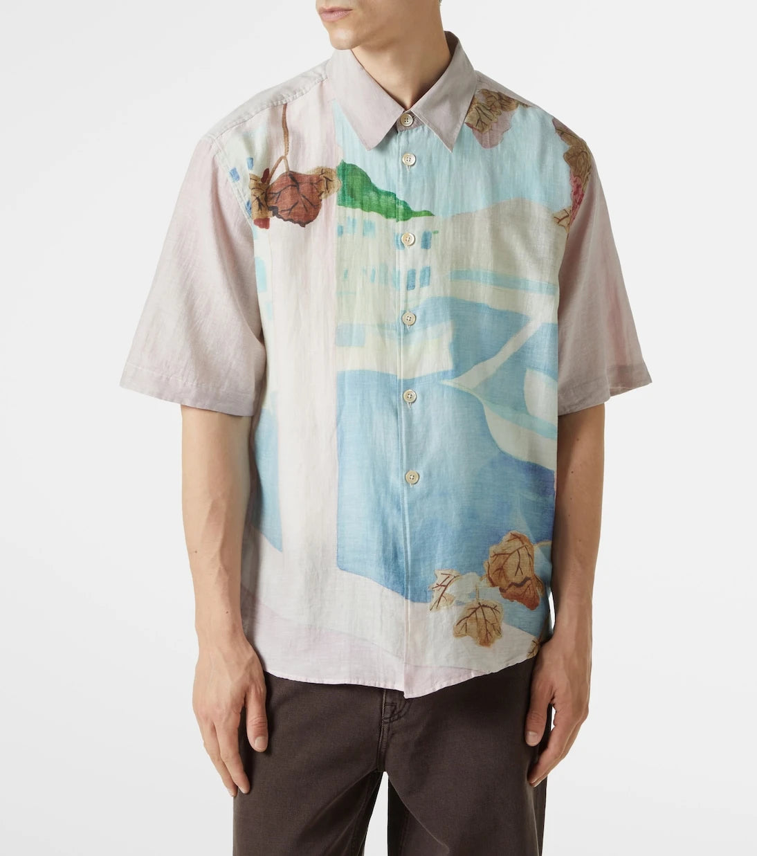 Our Legacy - Beyond cotton and silk bowling shirt