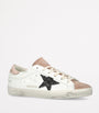 White Leather Super-Star Sneakers