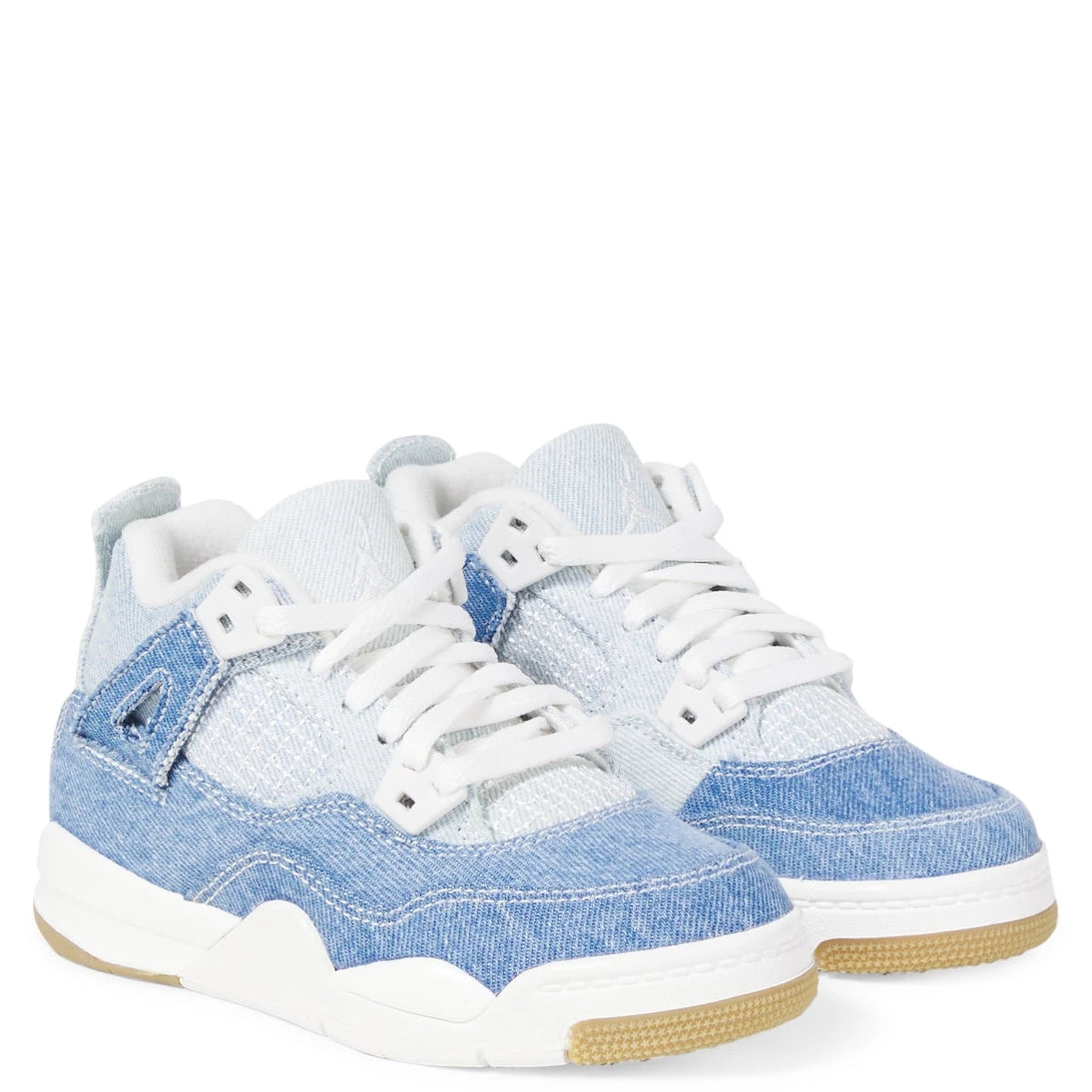 Nike Kids - Jordan 4 Retro denim sneakers