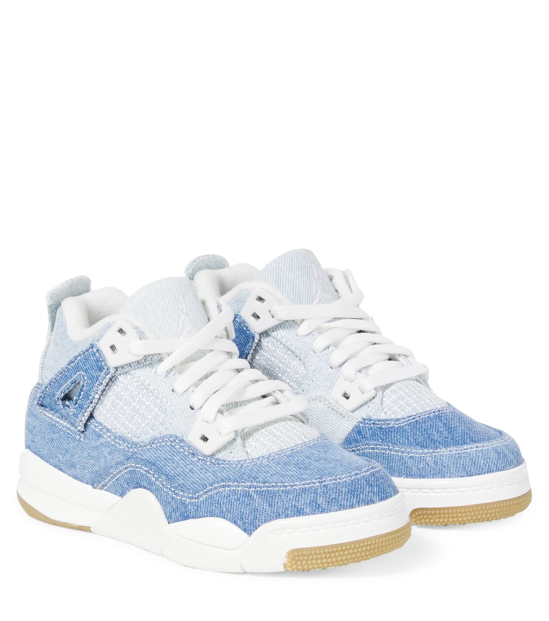 Nike Kids - Jordan 4 Retro denim sneakers