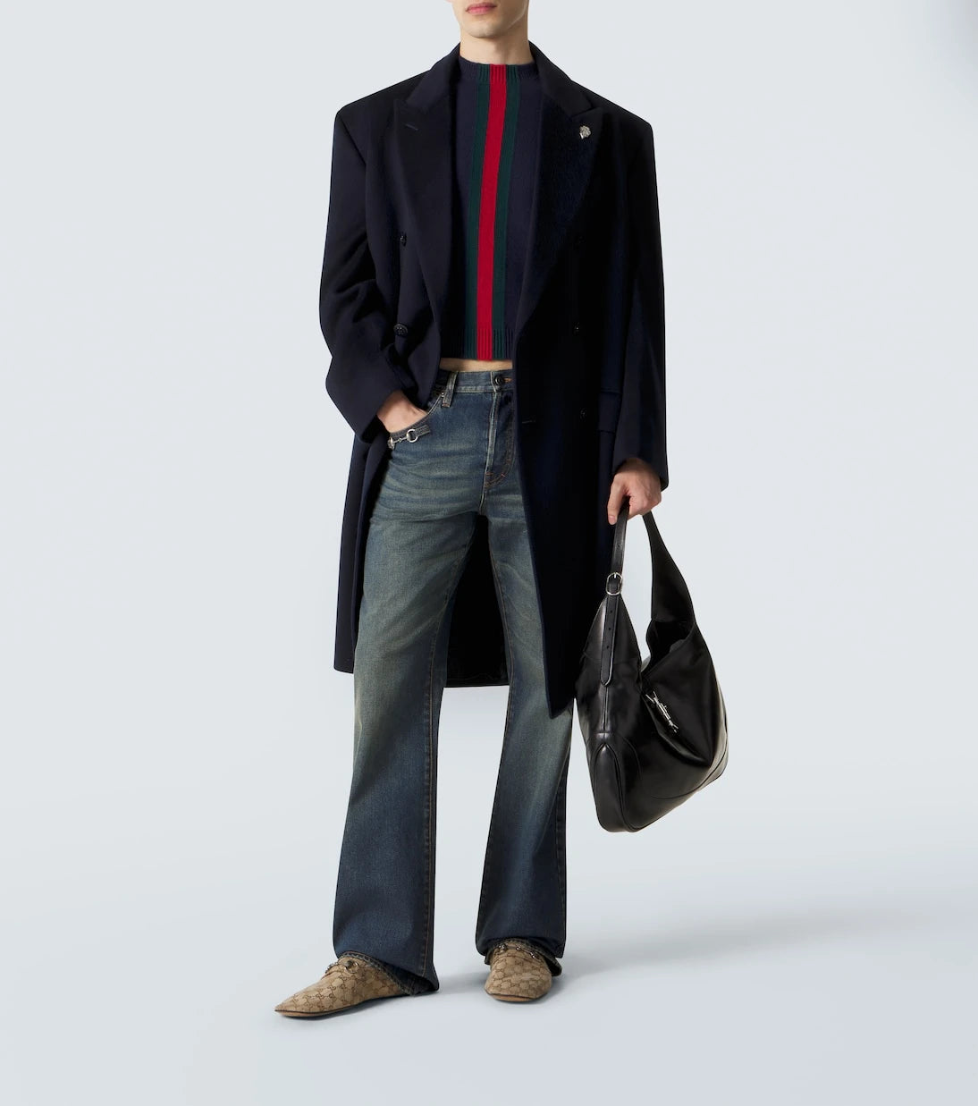 Gucci - Horsebit flared jeans