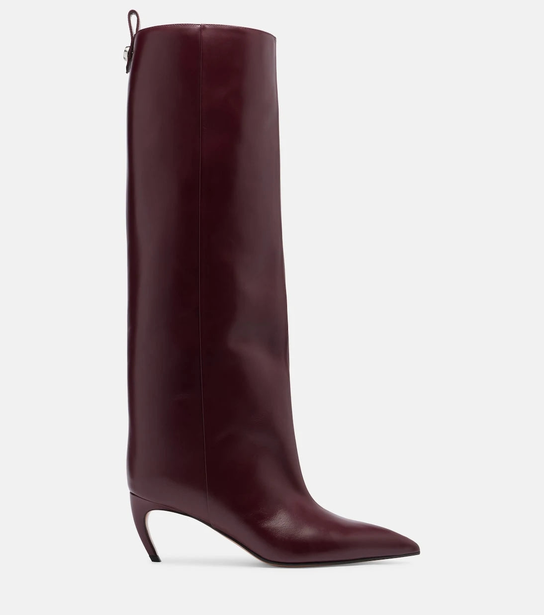 The Attico - Lea 90 leather knee-high boots