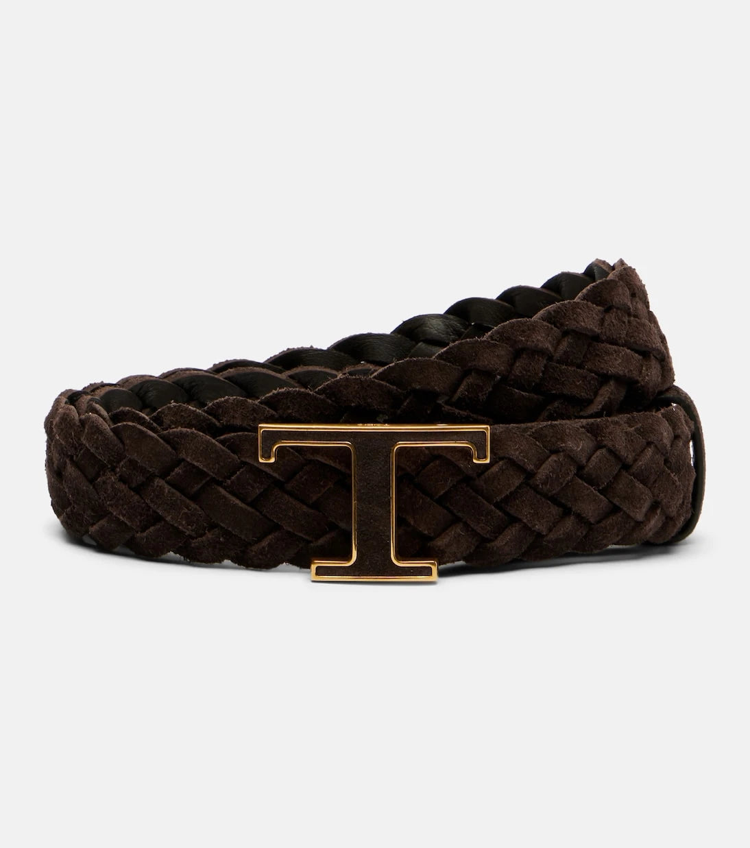 Tod's - T Timeless örgülü süet kemer