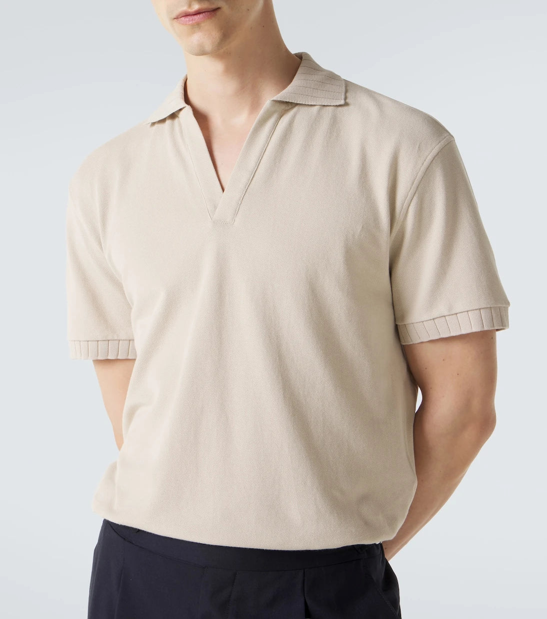 Stòffa - Cotton polo shirt
