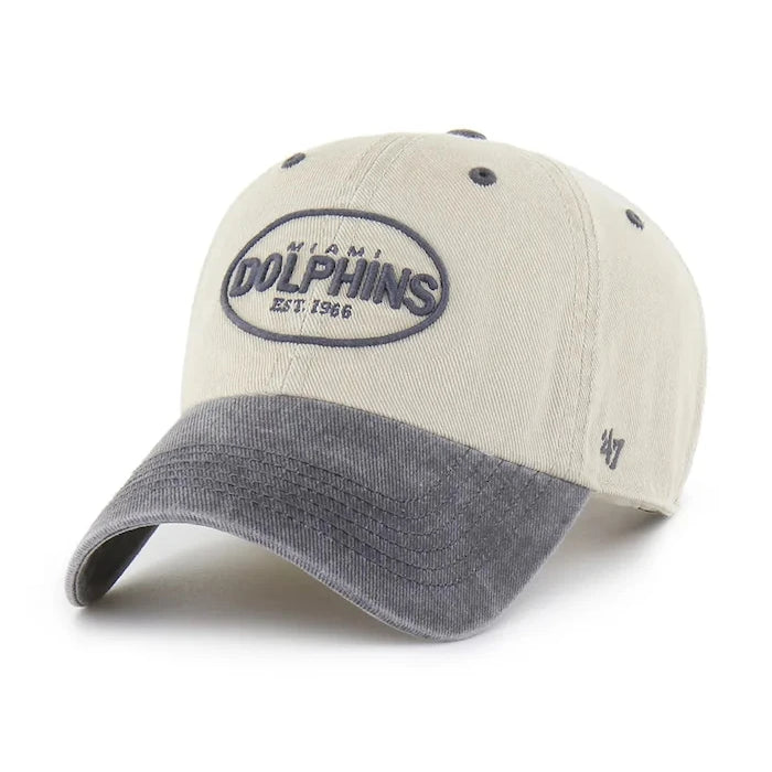 Памучна шапка с козирка 47 brand NFL Miami Dolphins
