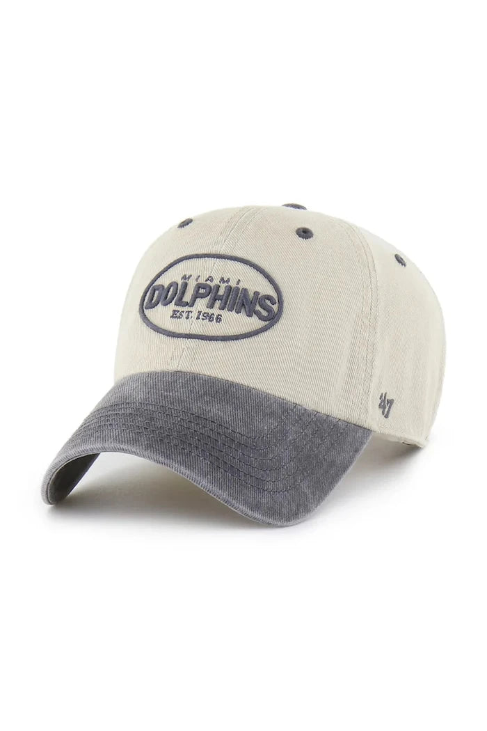 Памучна шапка с козирка 47 brand NFL Miami Dolphins