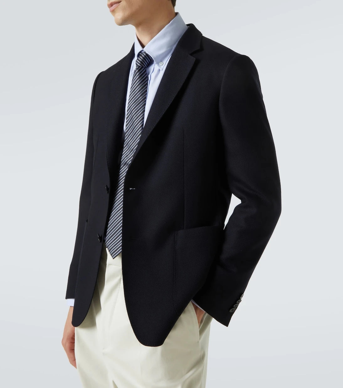 Zegna - Single-breasted wool blazer