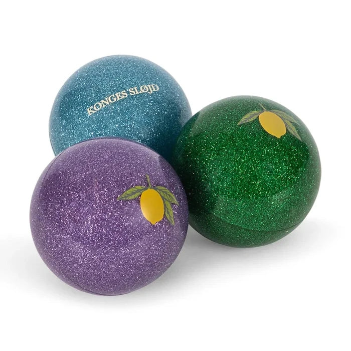 Konges Sløjd Комплект за игра за деца 3 PACK SPARKLY BALLS