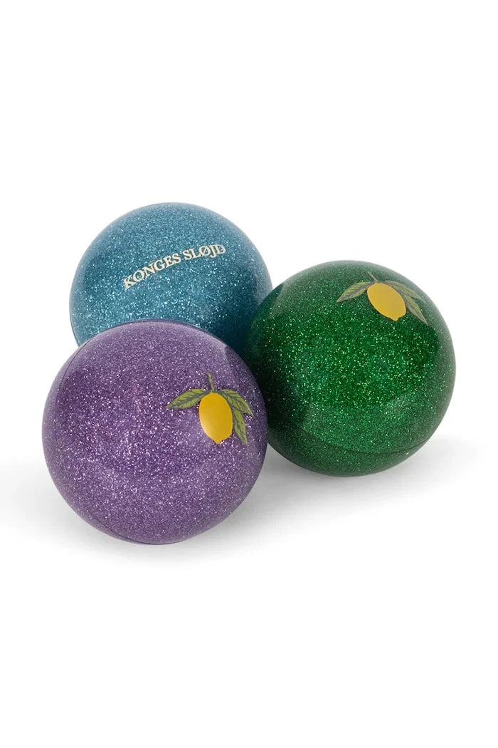 Konges Sløjd Комплект за игра за деца 3 PACK SPARKLY BALLS