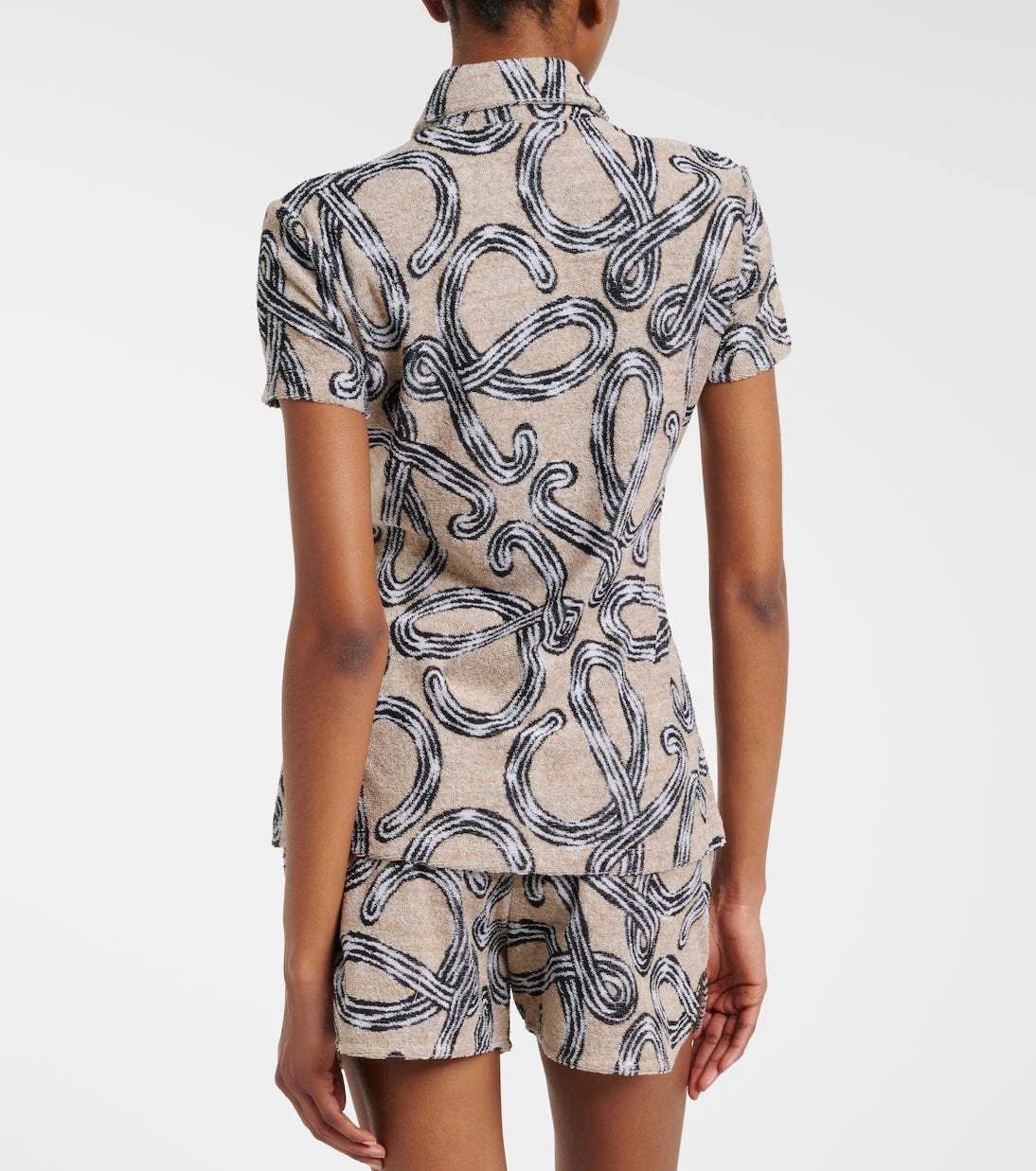 Loewe - Paula's Ibiza Anagram cotton-blend shirt