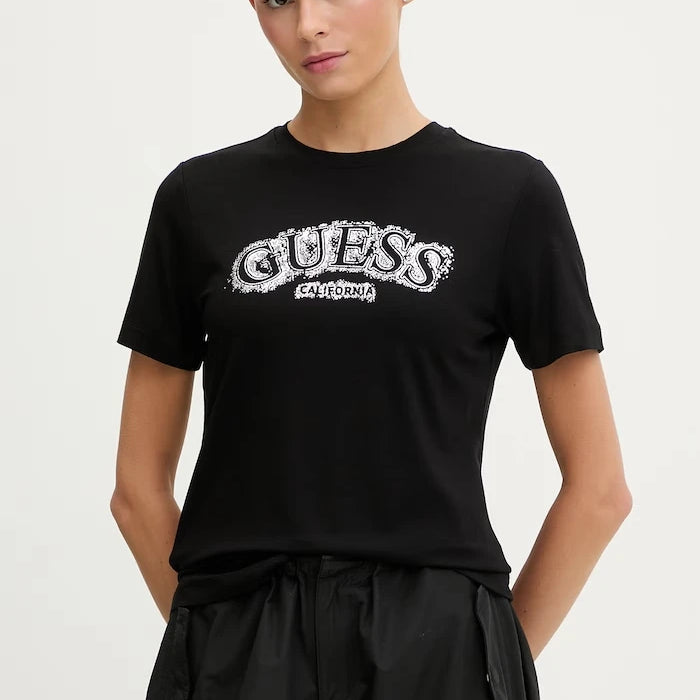 Guess тениска женска с вискоза LEONA