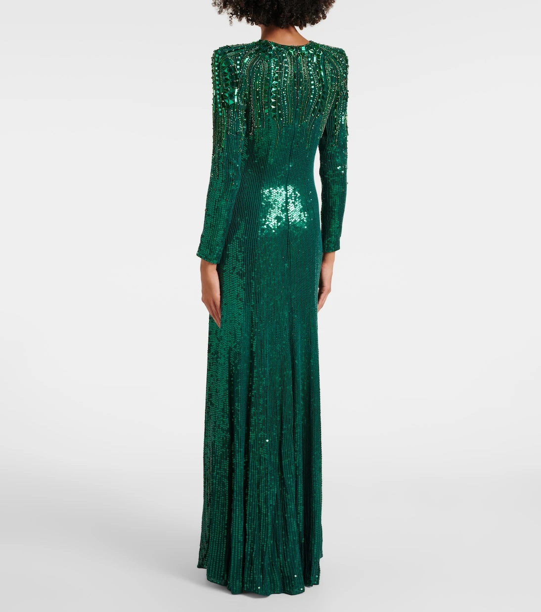 Jenny Packham - Paloma embellished sequined gown