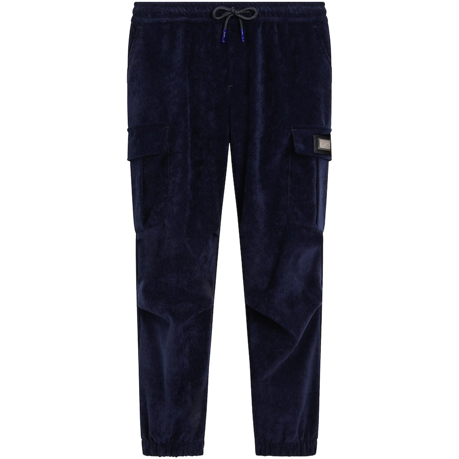 Dolce & Gabbana Kids Corduroy Cargo Trousers (8-12 Years)