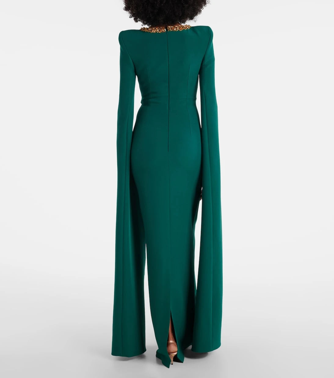 Safiyaa - Embellished crêpe gown