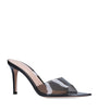 Gianvito Rossi Black Elle Mules 85
