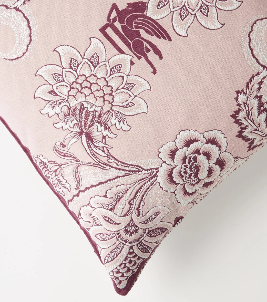 Etro - Bloom Pegaso cotton-blend cushion
