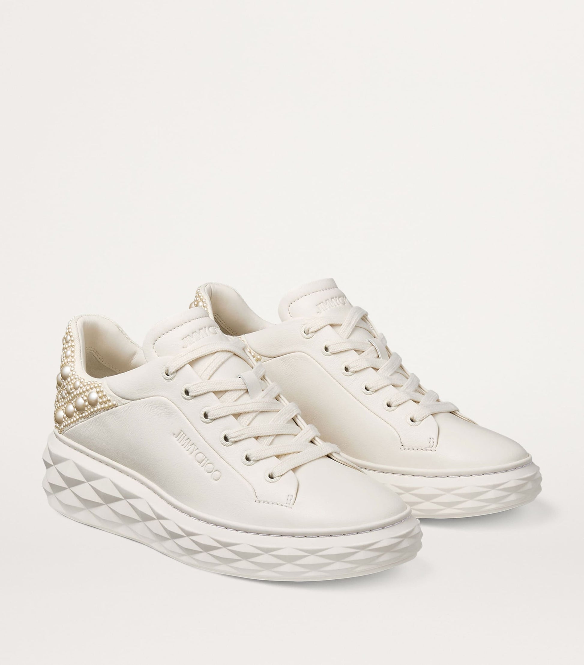 Diamond Maxi Low-Top Sneakers X LATTE MIX