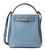 Mulberry Leather Islington Bucket Bag BRIGHTON BLUE