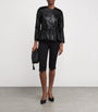 Liberowe Black Peplum Leather Jacket