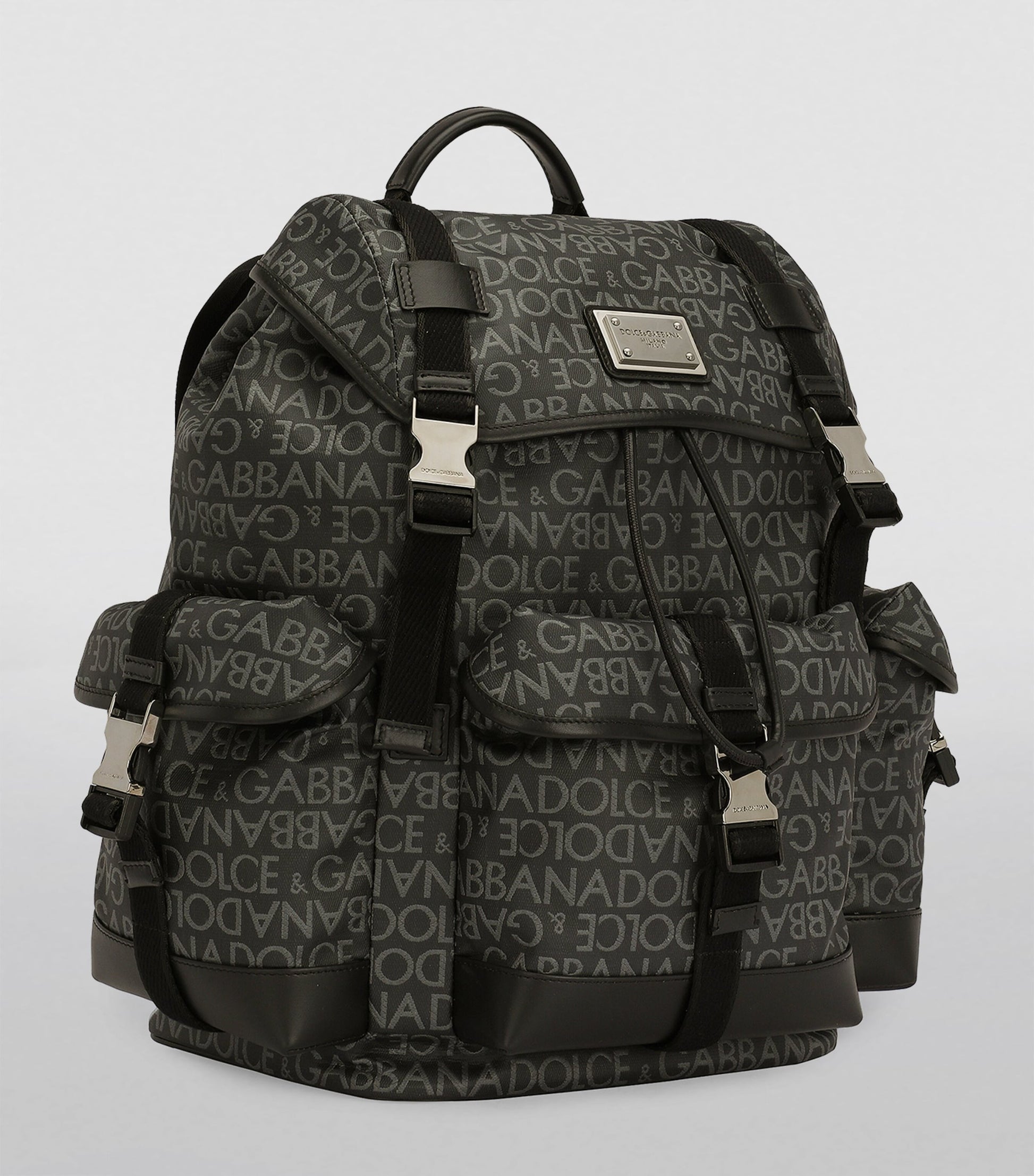 Dolce & Gabbana Logo-Plaque Backpack