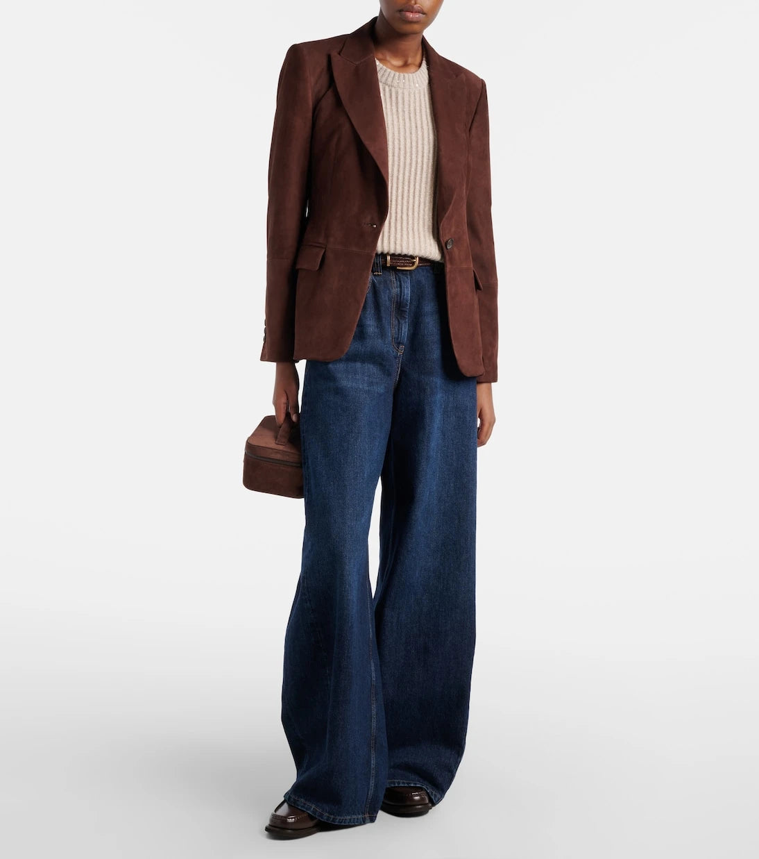 Brunello Cucinelli - Monili suede blazer
