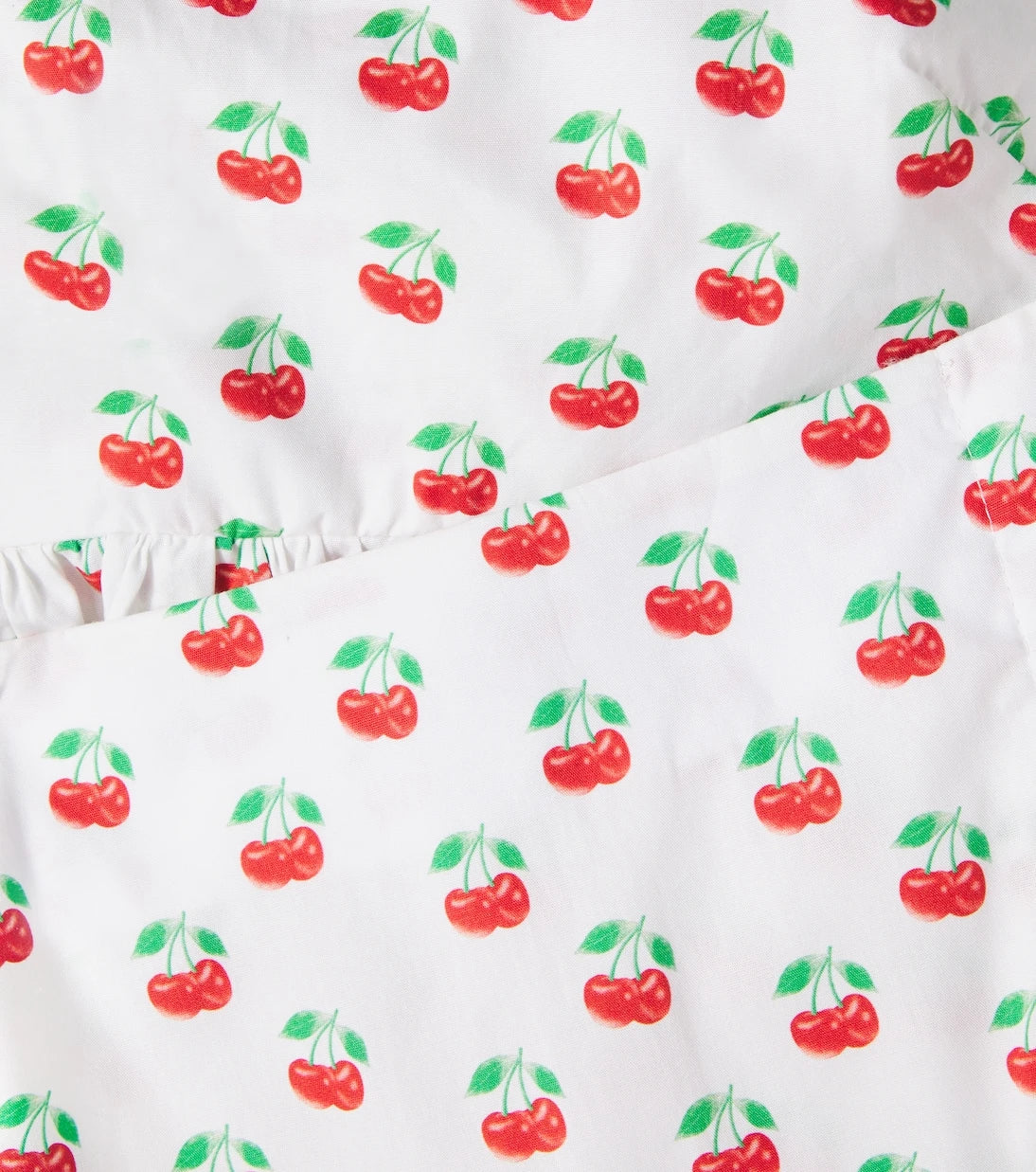 Fábula - Printed cotton top and skirt set