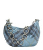 Blue Chainmail Shoulder Bag