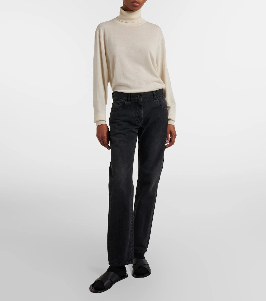 The Row - Booker low-rise straight jeans